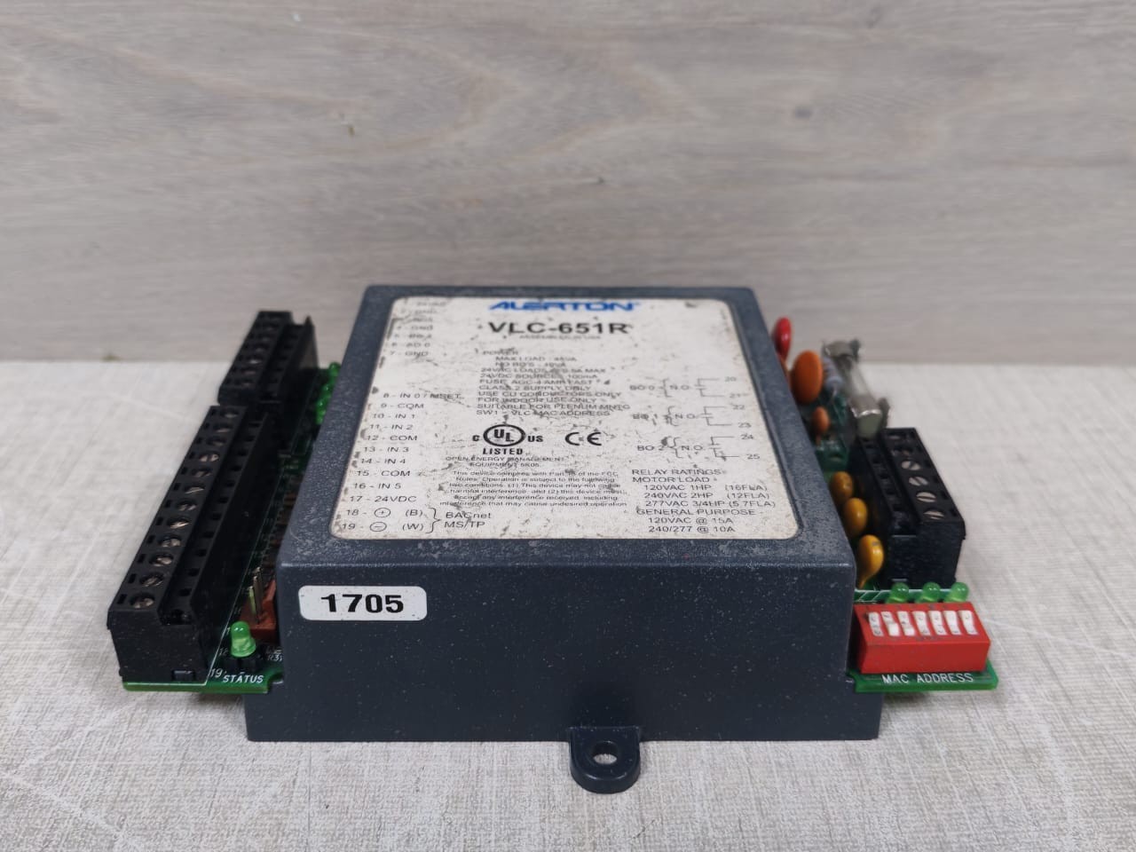 Alerton VLC-651RZ-K-C ALERTON VLC-651R / VLC-651RZ-K-C CONTROLLER 5