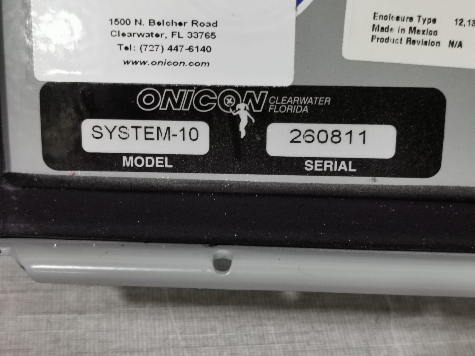 ONICON SYSTEM-10 ONICON SYSTEM-10 BTU METER 2