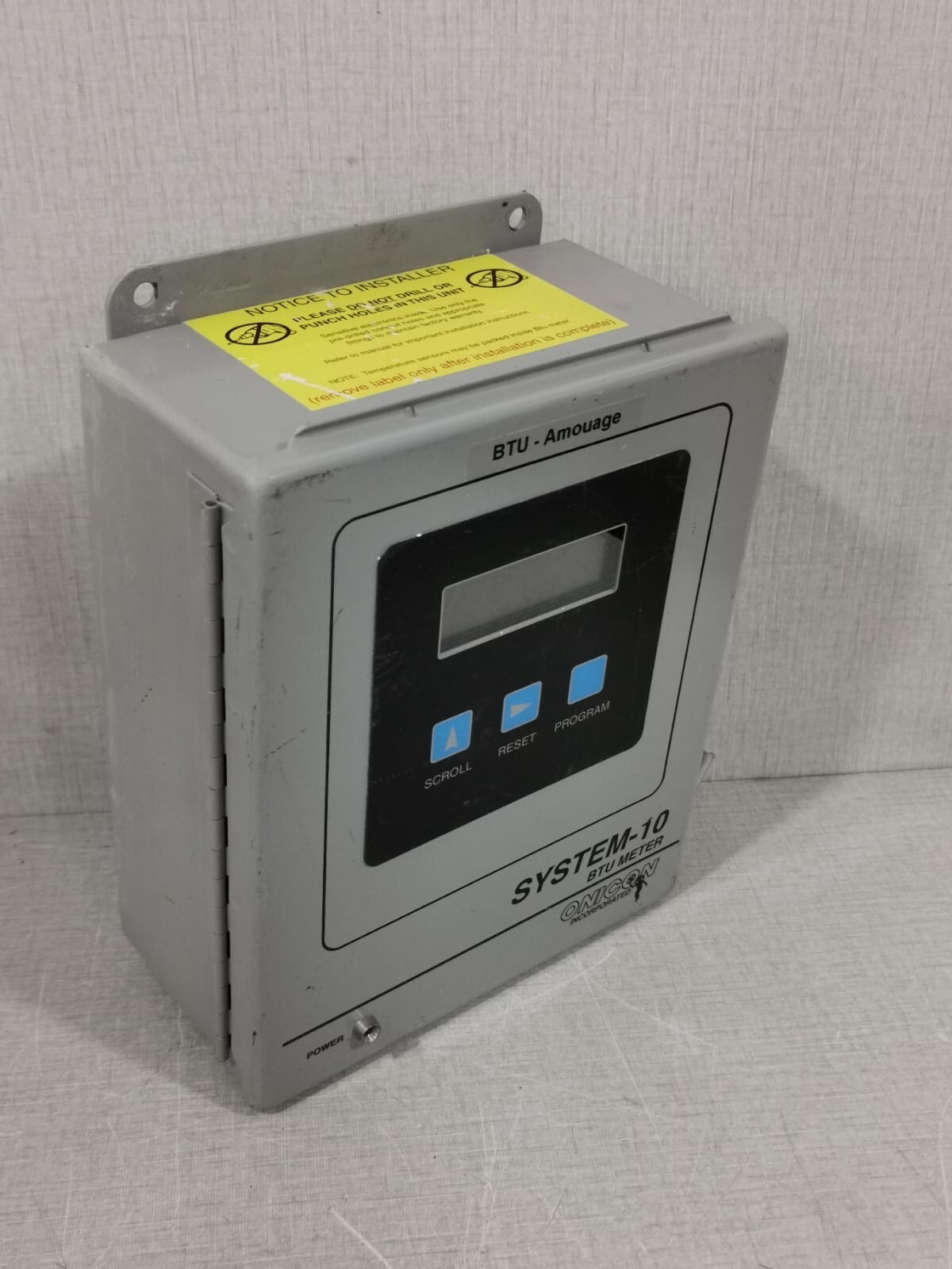 ONICON SYSTEM-10 ONICON SYSTEM-10 BTU METER 3