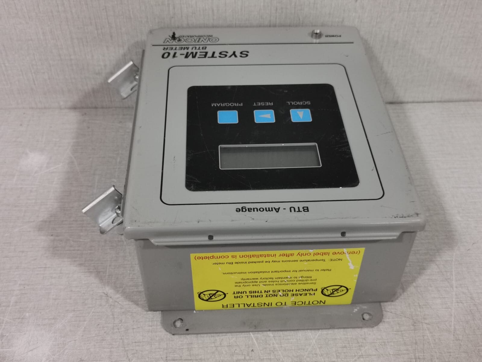 ONICON SYSTEM-10 ONICON SYSTEM-10 BTU METER 7