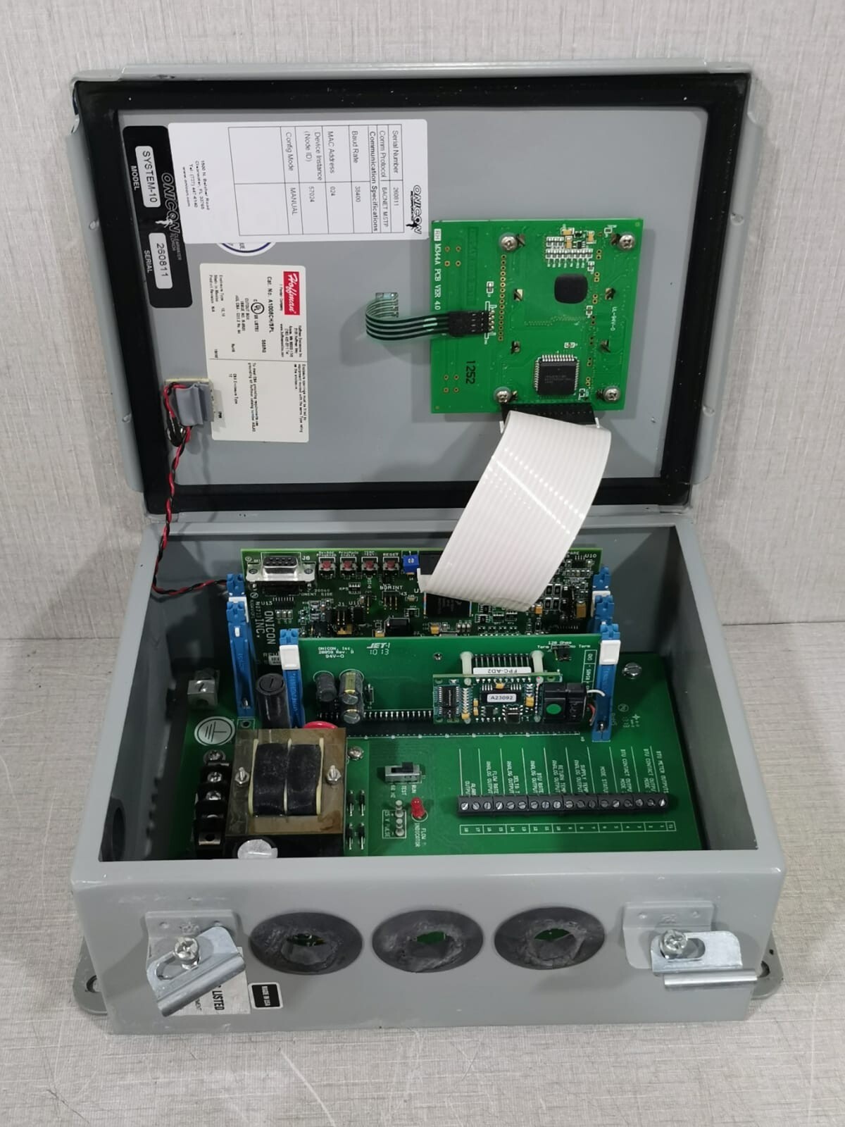 ONICON SYSTEM-10 ONICON SYSTEM-10 BTU METER 9