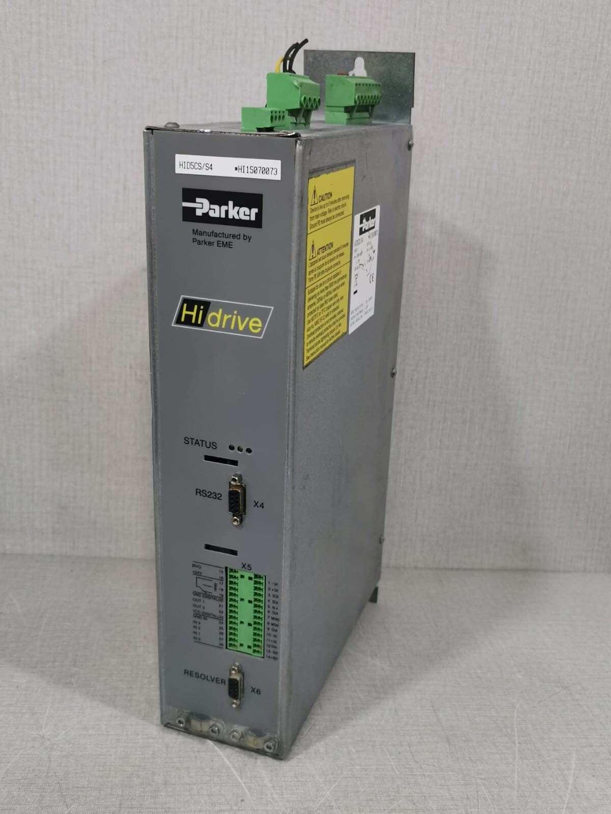 Parker HID5CS/S4 Parker HID5CS/S4 Hi Drive 7