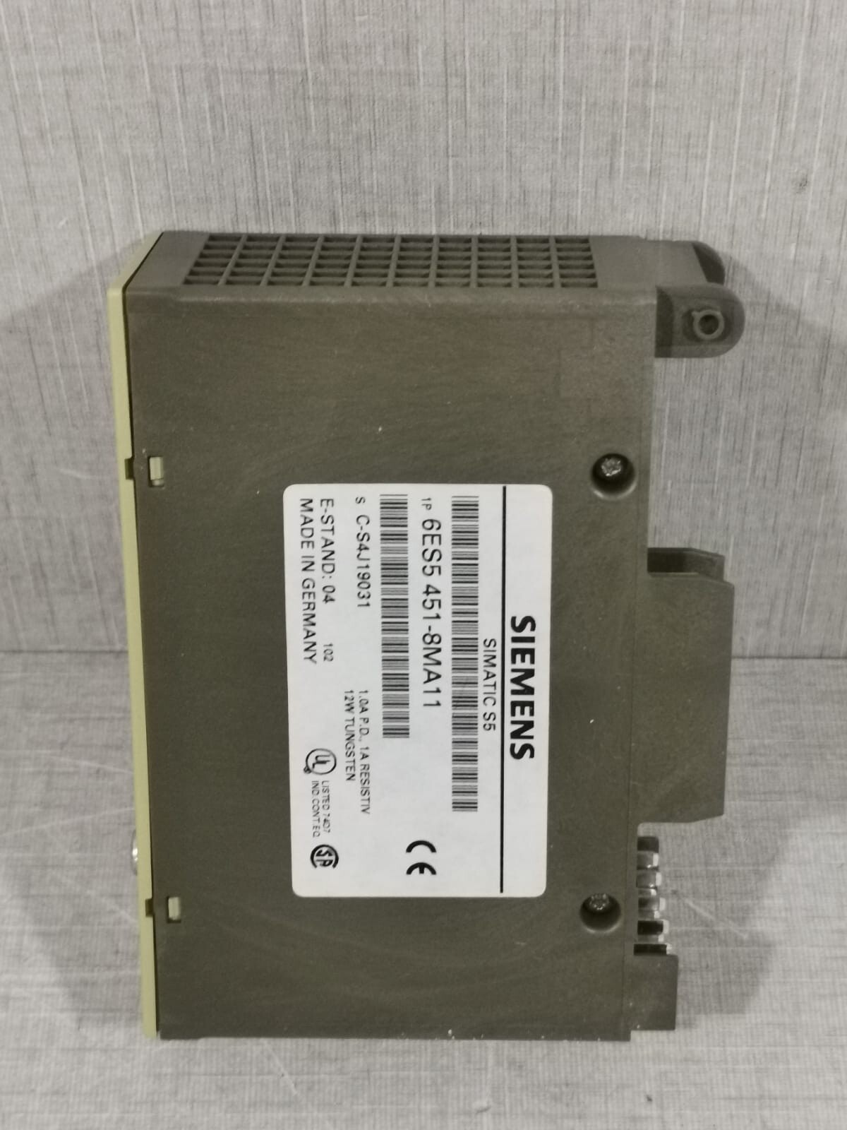 Siemens 451-8MA11 SIEMENS SIMATIC S5 6ES5 451-8MA11 DIGITAL OUTPUT MODULE 8