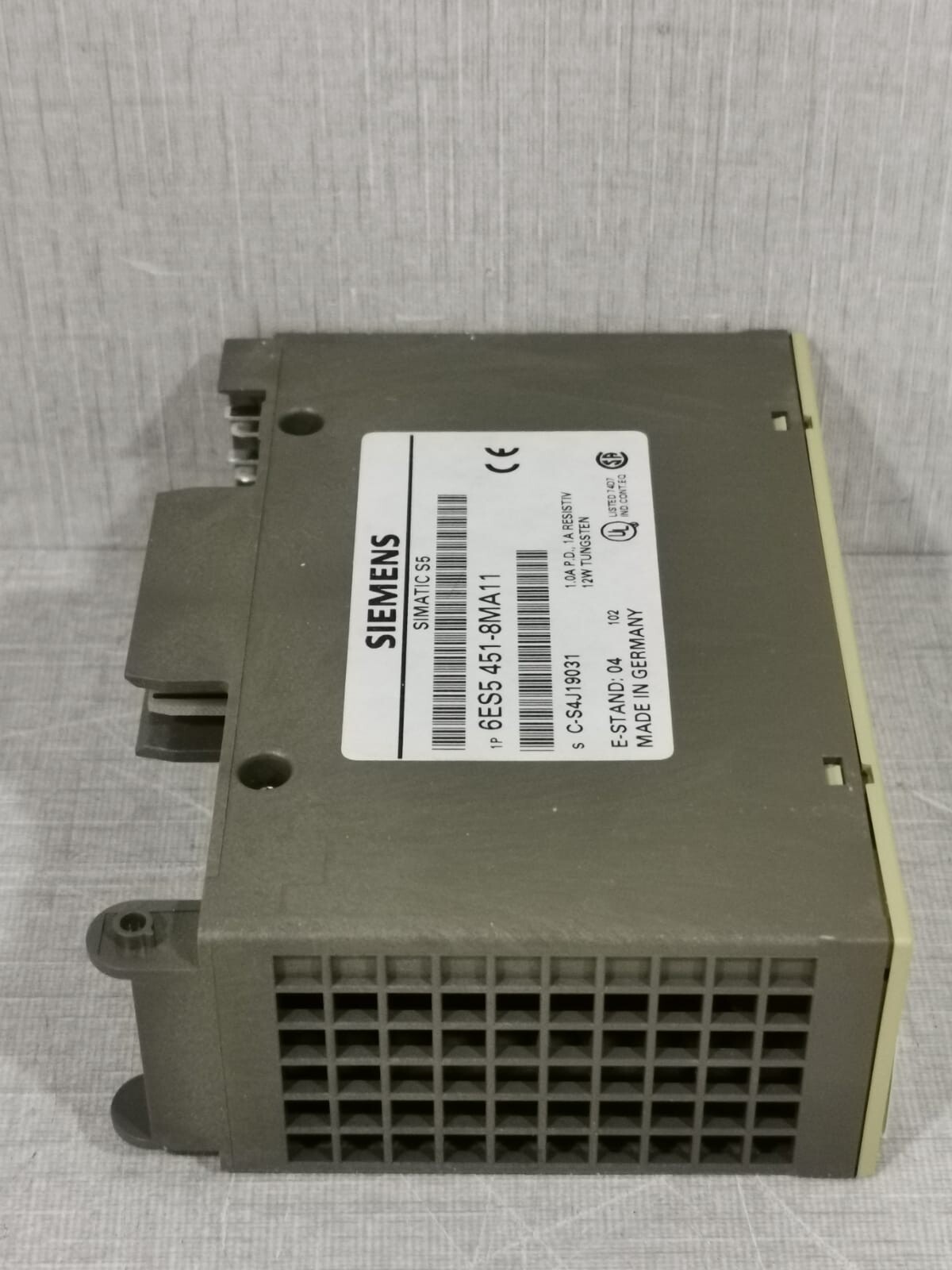 Siemens 451-8MA11 SIEMENS SIMATIC S5 6ES5 451-8MA11 DIGITAL OUTPUT MODULE 10