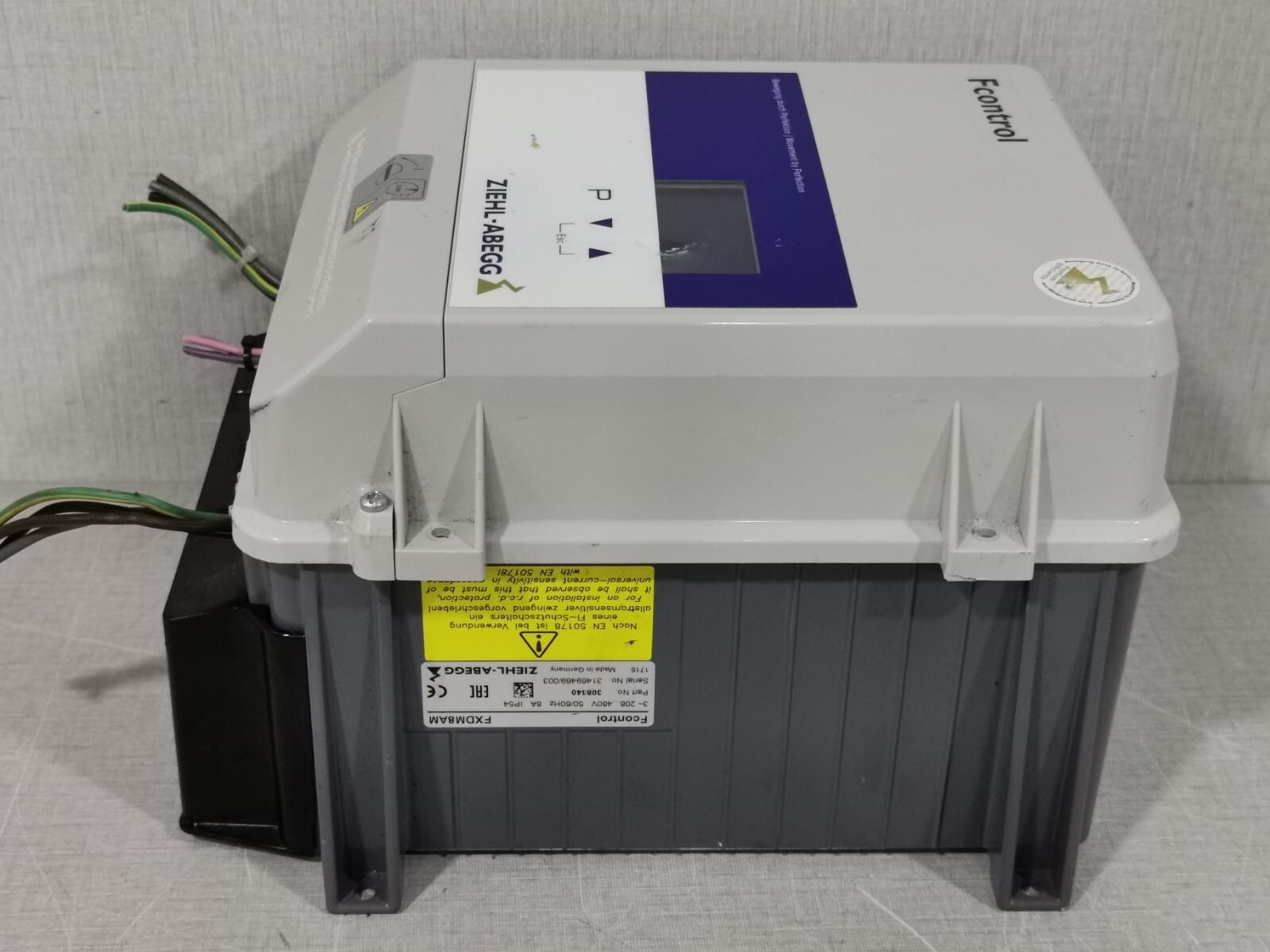 ZIEHL-ABEGG FXDM8AM ZIEHL-ABEGG FControl FXDM8AM Frequency Inverters 8