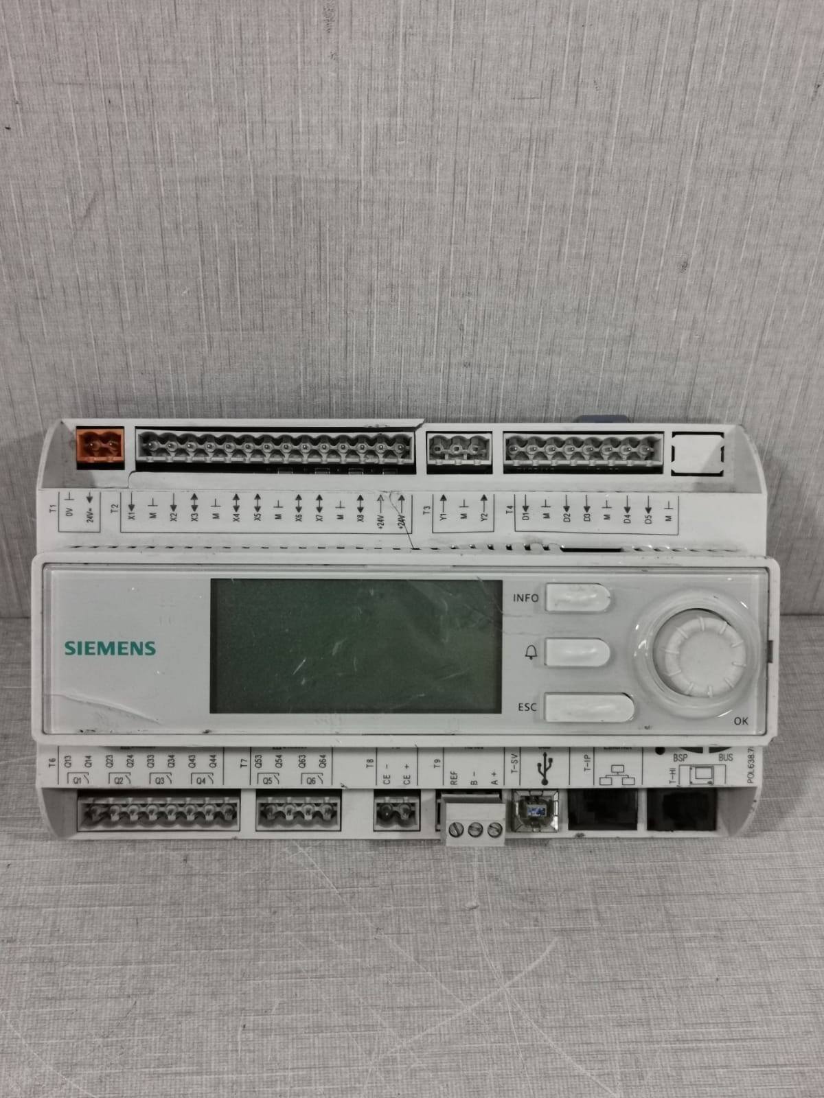 Siemens POL638.70/STD SIEMENS POL638.70/STD CONTROLLER 24VAC/DC 3