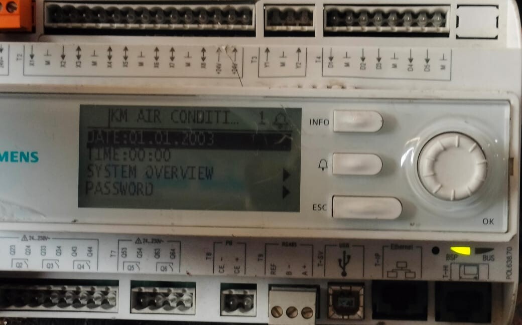 Siemens POL638.70/STD SIEMENS POL638.70/STD CONTROLLER 24VAC/DC 5