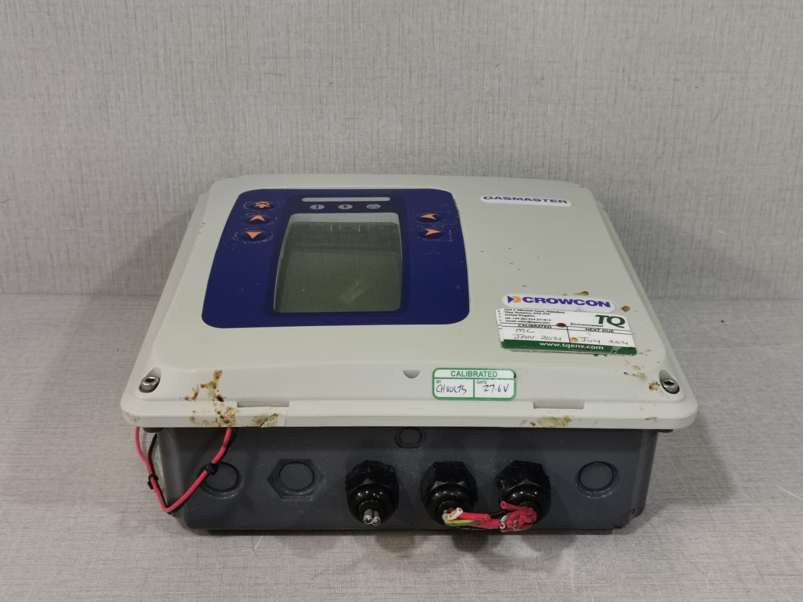 CROWCON GASMASTER CROWCON GASMASTER GAS DETECTOR CONTROL PANEL 5