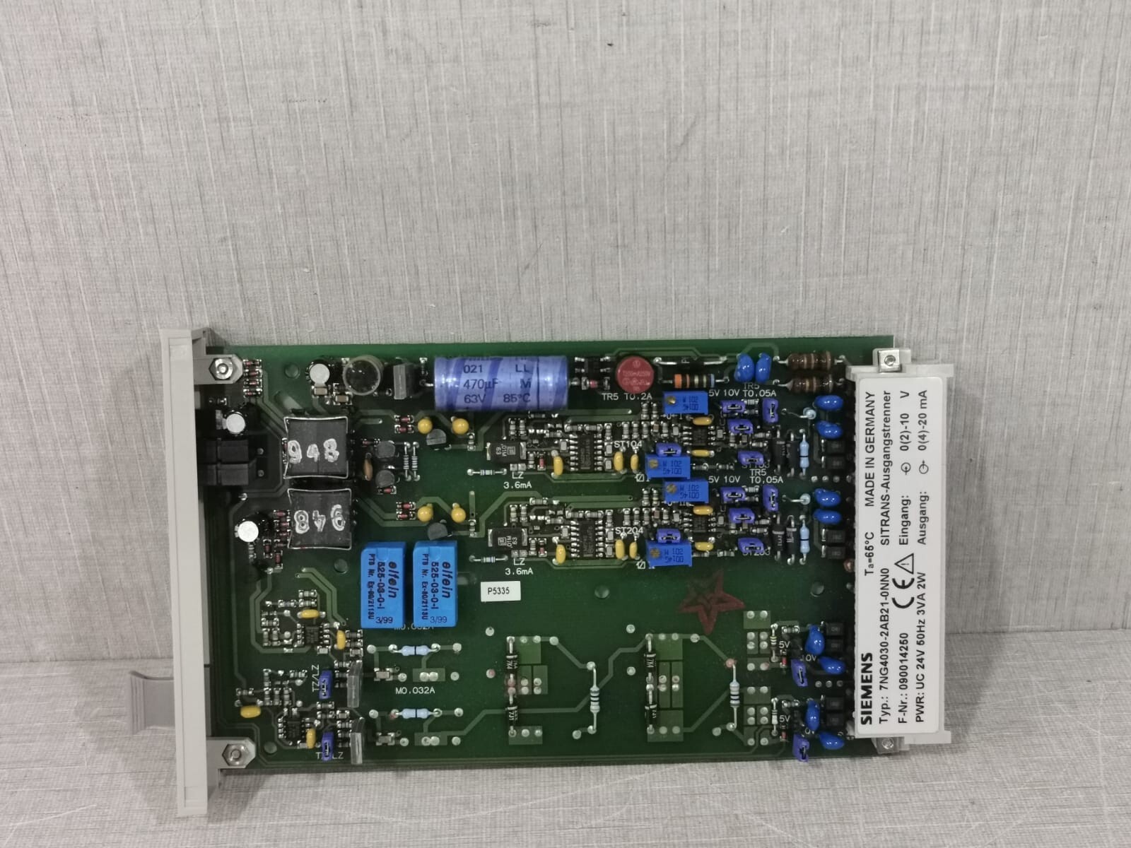 Siemens 7NG4030-2AB21-0NN0 SIEMENS 7NG4030 ~7NG4030-2AB21-0NN0 PCB CARD MODULE 3