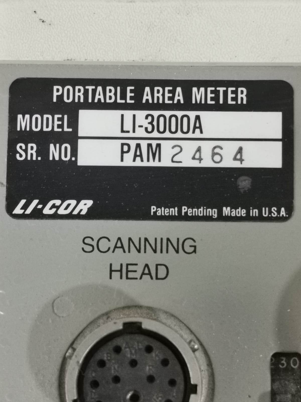 LI-COR LI-3000A LI-COR LI-3000A Portable Area Meter 4