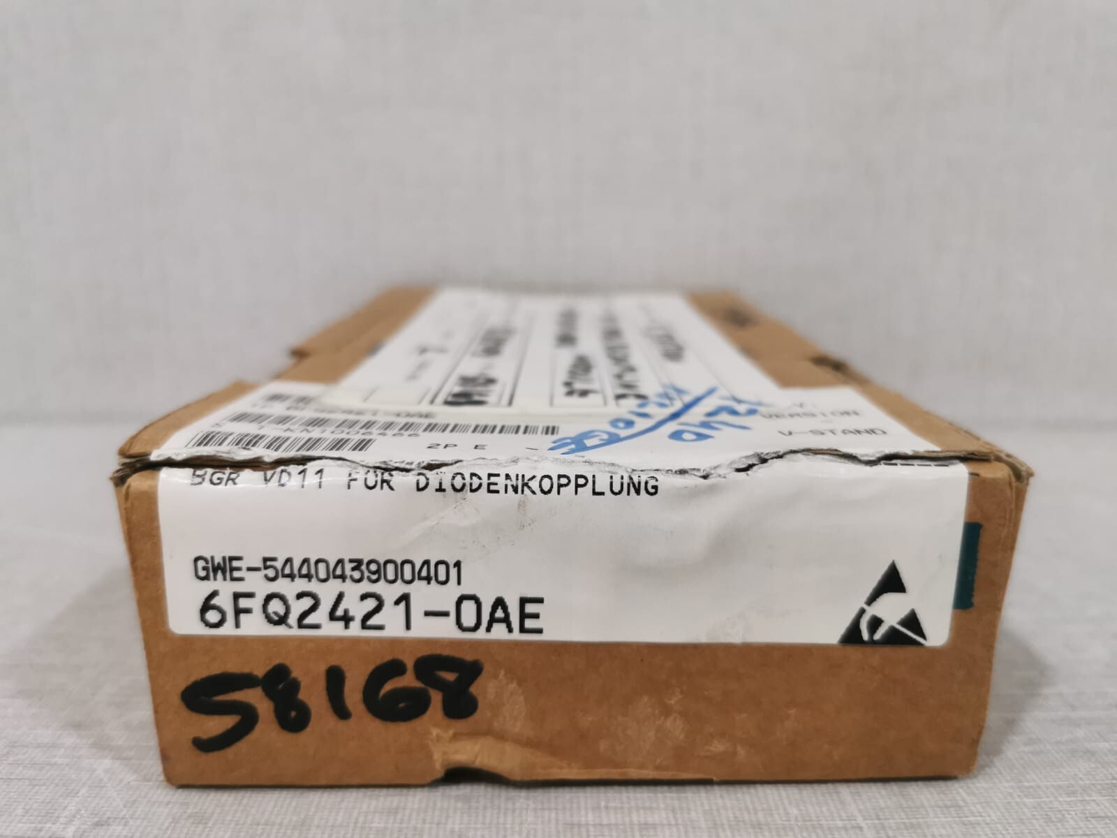 Siemens VD11/ 6FQ2421-0AE SIEMENS VD11/ 6FQ2421-0AE ISKAMATIC B POWER SUPPLY DIODE 7