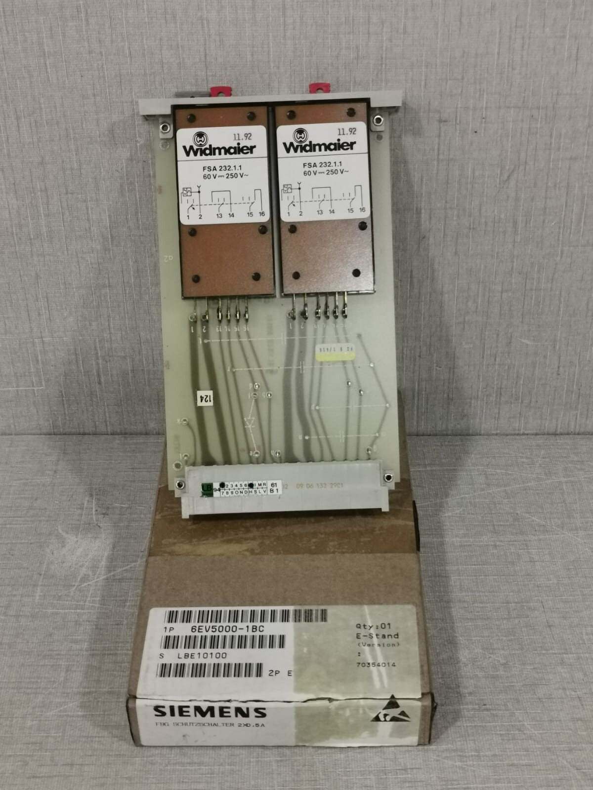 Siemens 6EV5000-1BC SIEMENS 6EV5000-1BC MODULE 6EV50001BC 5
