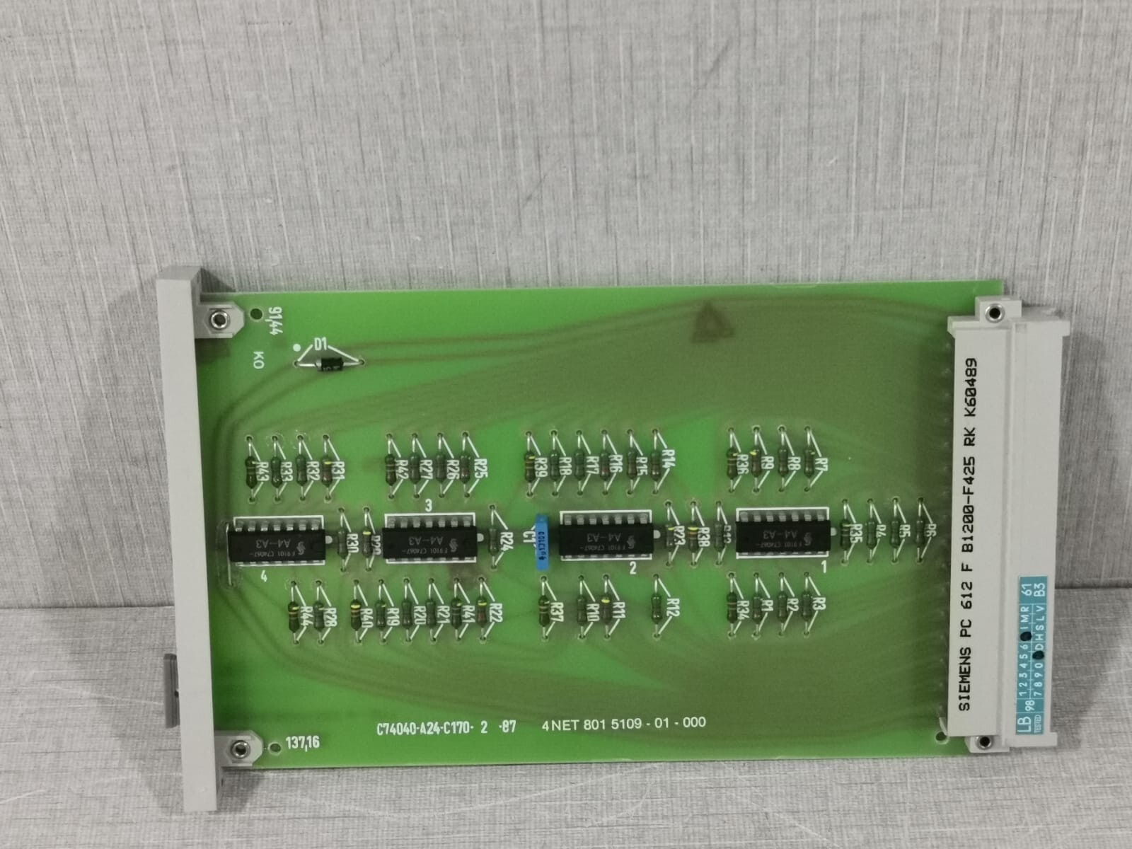 Siemens 6EC1001-0A SIEMENS 6EC1001-0A SIMATIC MODULE 4