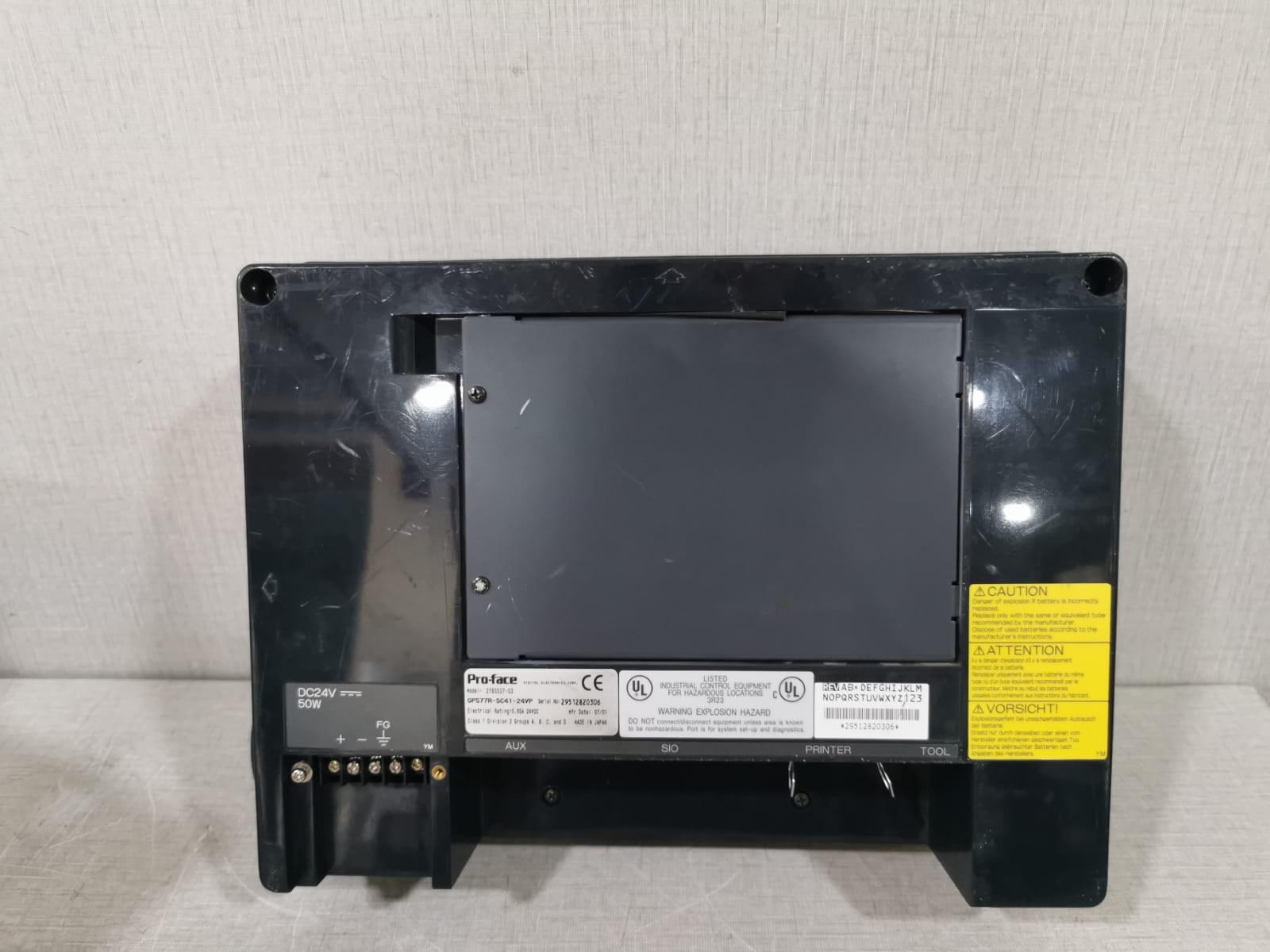 GE Fanuc GP577R-SC41-24VP GE FANUC PRO-FACE GP577R-SC41-24VP /2780027-03 OPERATOR INTERFACE QUICK PANEL 8