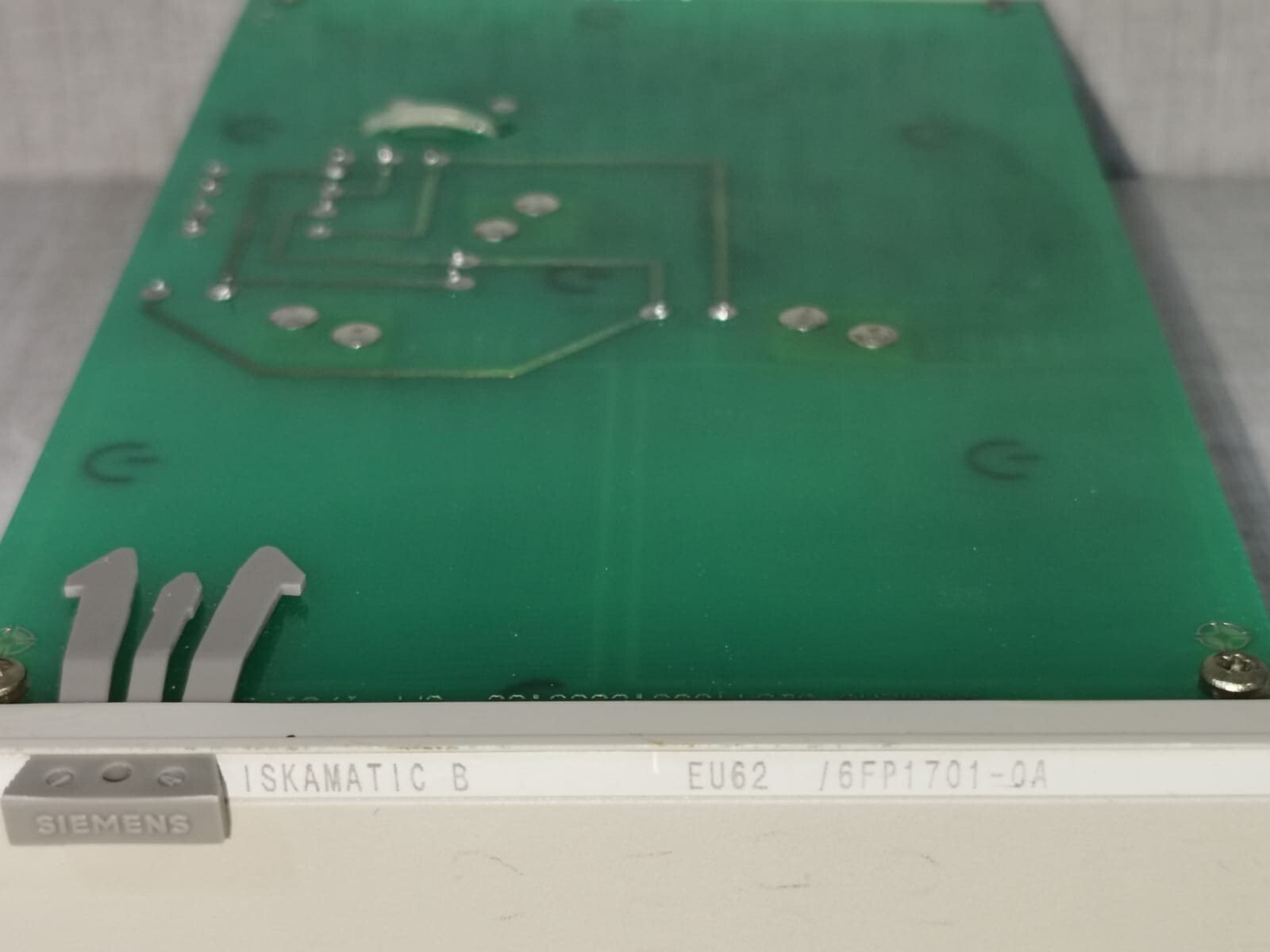 Siemens 6FP1701-0A SIEMENS ISKAMATIC B EU62/ 6FP1701-0A POWER RELAY MODULE 2