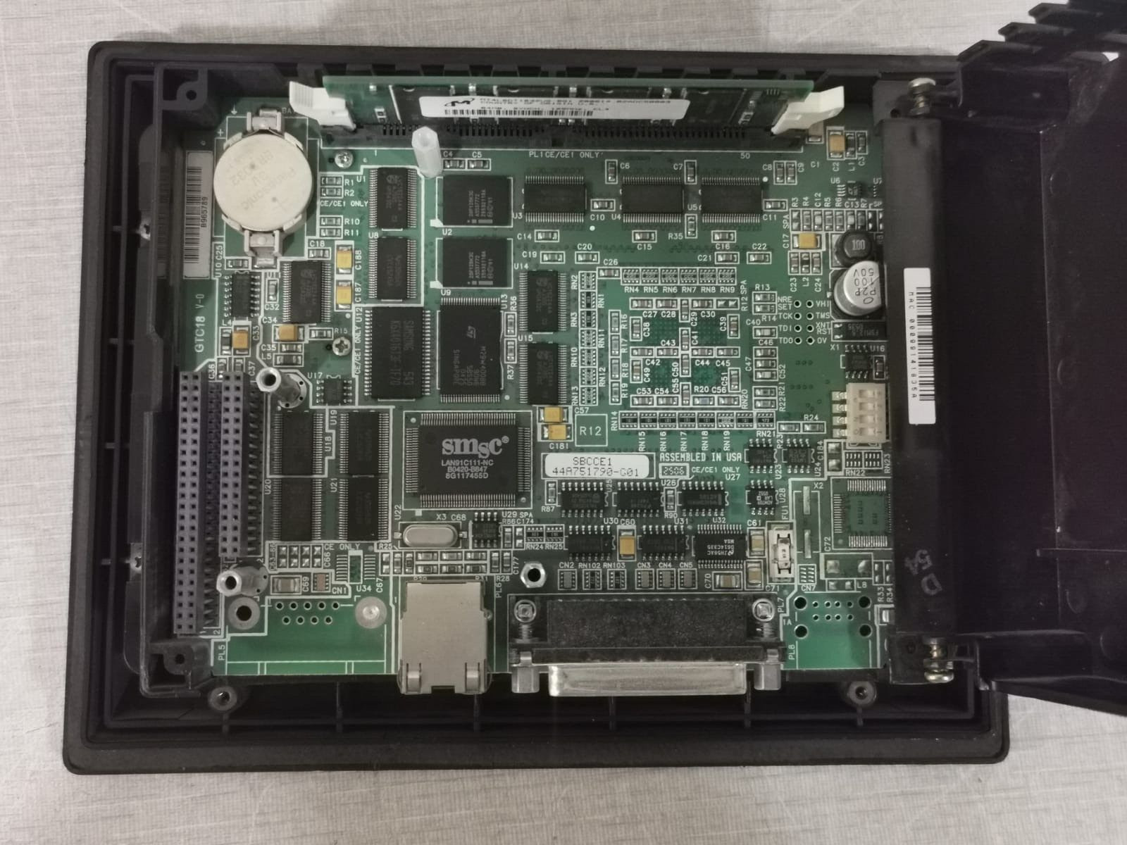 GE Fanuc IC754VCI06STD-BB GE FANUC Model: ES0611 IC754VCI06STD-BB Quick Panel View 10