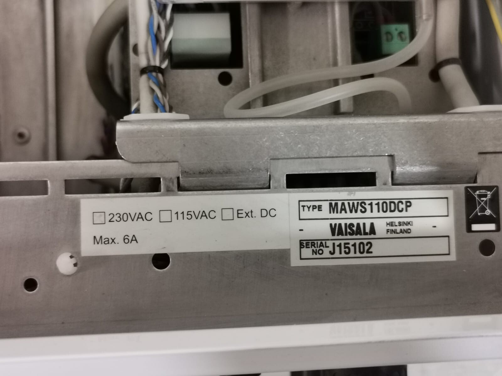 Vaisala MAWS110/MAWS110DCP Vaisala HydroMet System MAWS110/MAWS110DCP Analytical Weather Sensors Panel Box 2