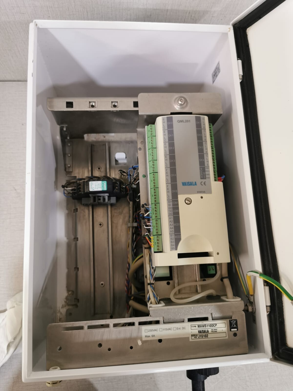 Vaisala MAWS110/MAWS110DCP Vaisala HydroMet System MAWS110/MAWS110DCP Analytical Weather Sensors Panel Box 5