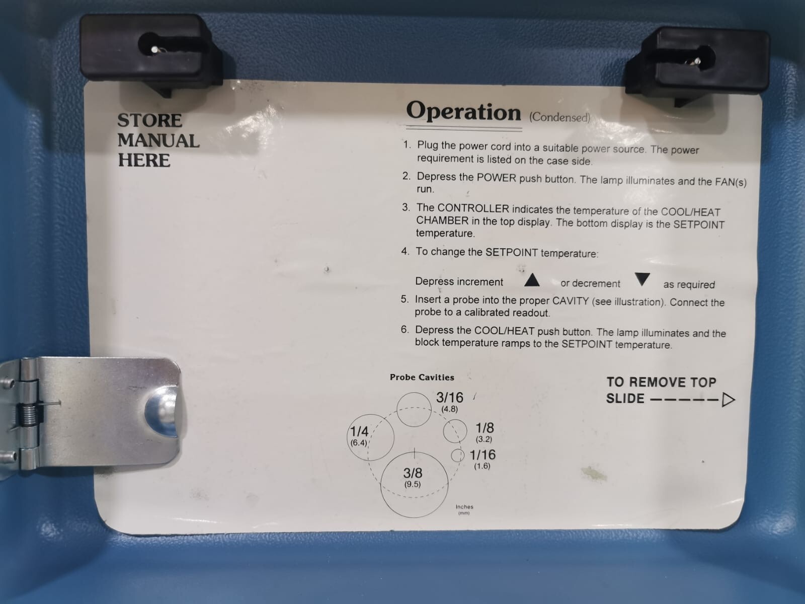 OMEGA CL122 OMEGA Model: CL122 Calibration Cool/Heat Source 6