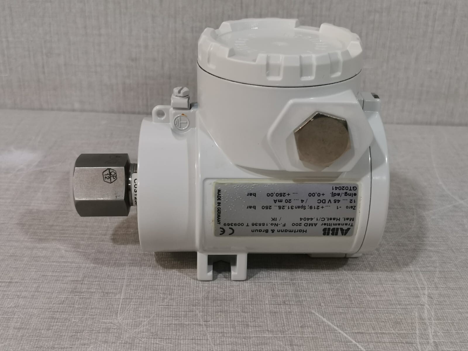ABB AMD200 ABB Contrans P AMD200 Transmitter Pressure Gauge 8