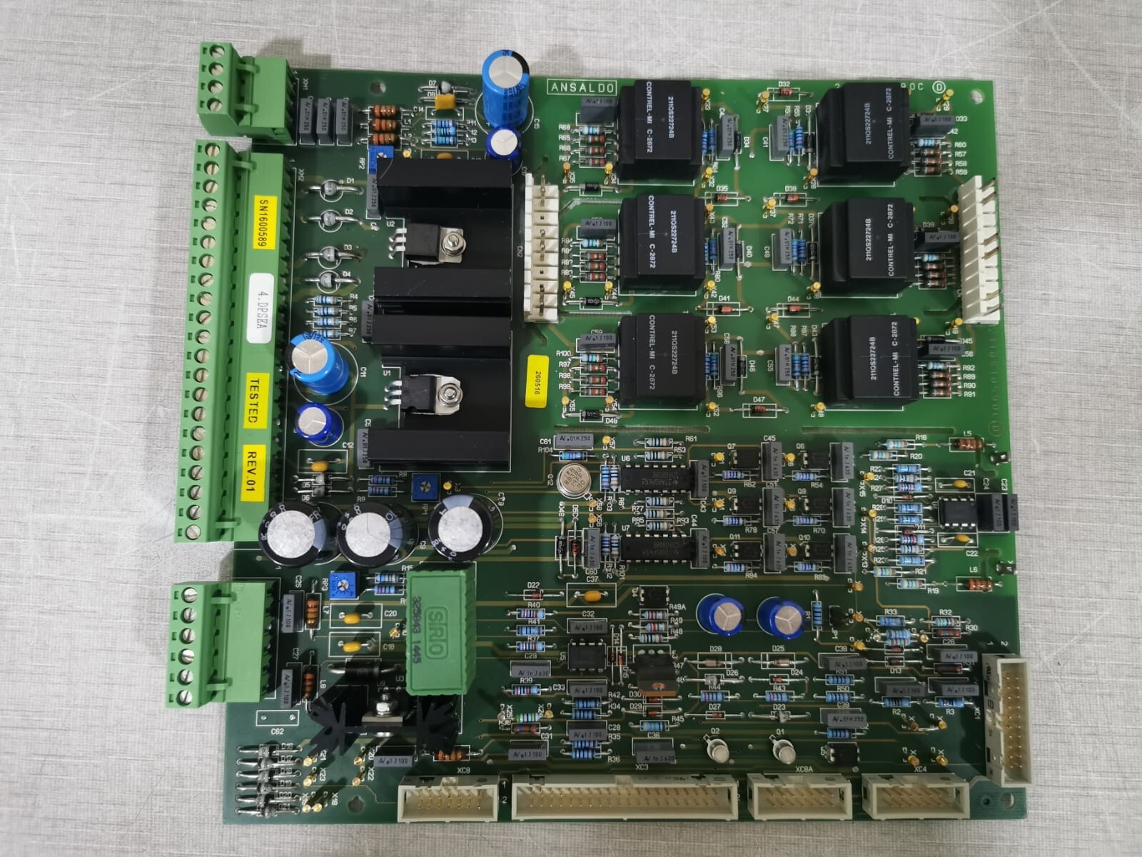 Ansaldo 211QS10590C Ansaldo 211QS10590C DPSEA PCB Card Mother Board 4