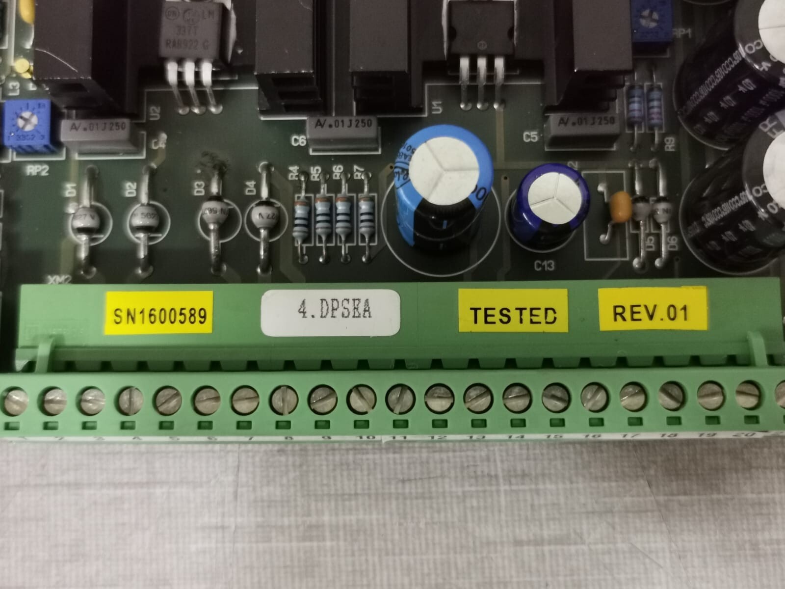 Ansaldo 211QS10590C Ansaldo 211QS10590C DPSEA PCB Card Mother Board 7