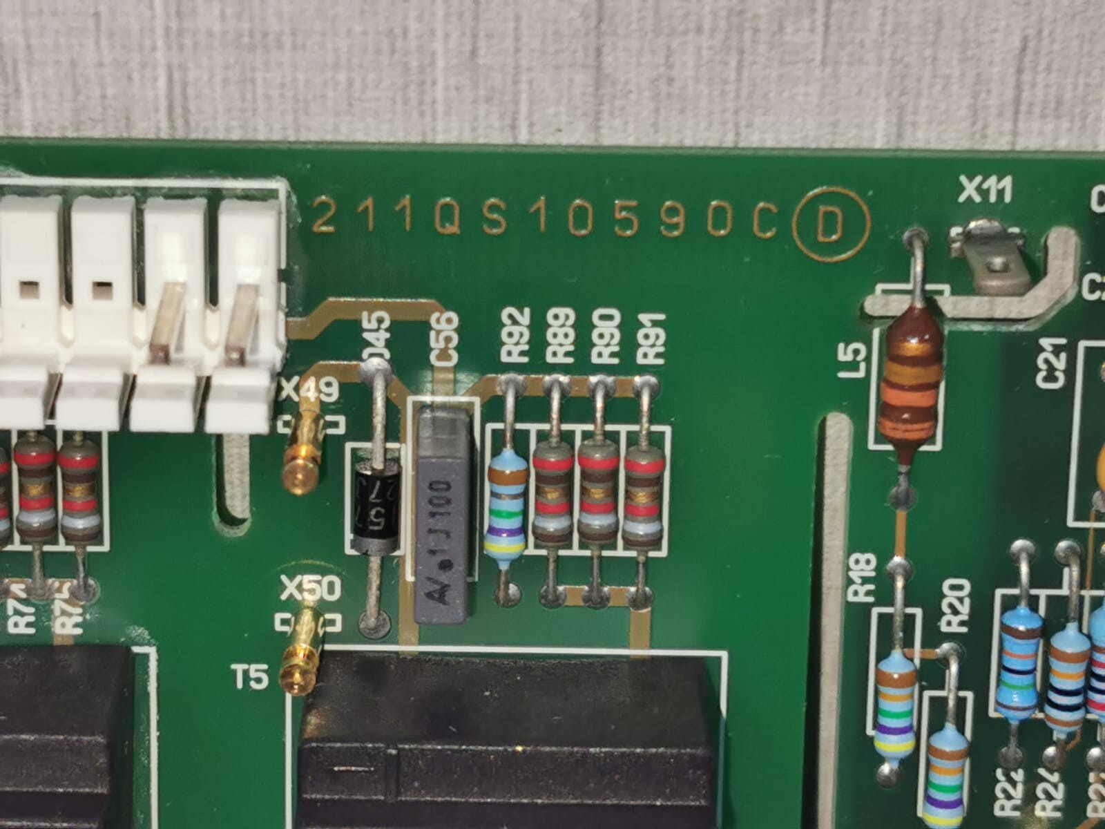 Ansaldo 211QS10590C Ansaldo 211QS10590C DPSEA PCB Card Mother Board 10
