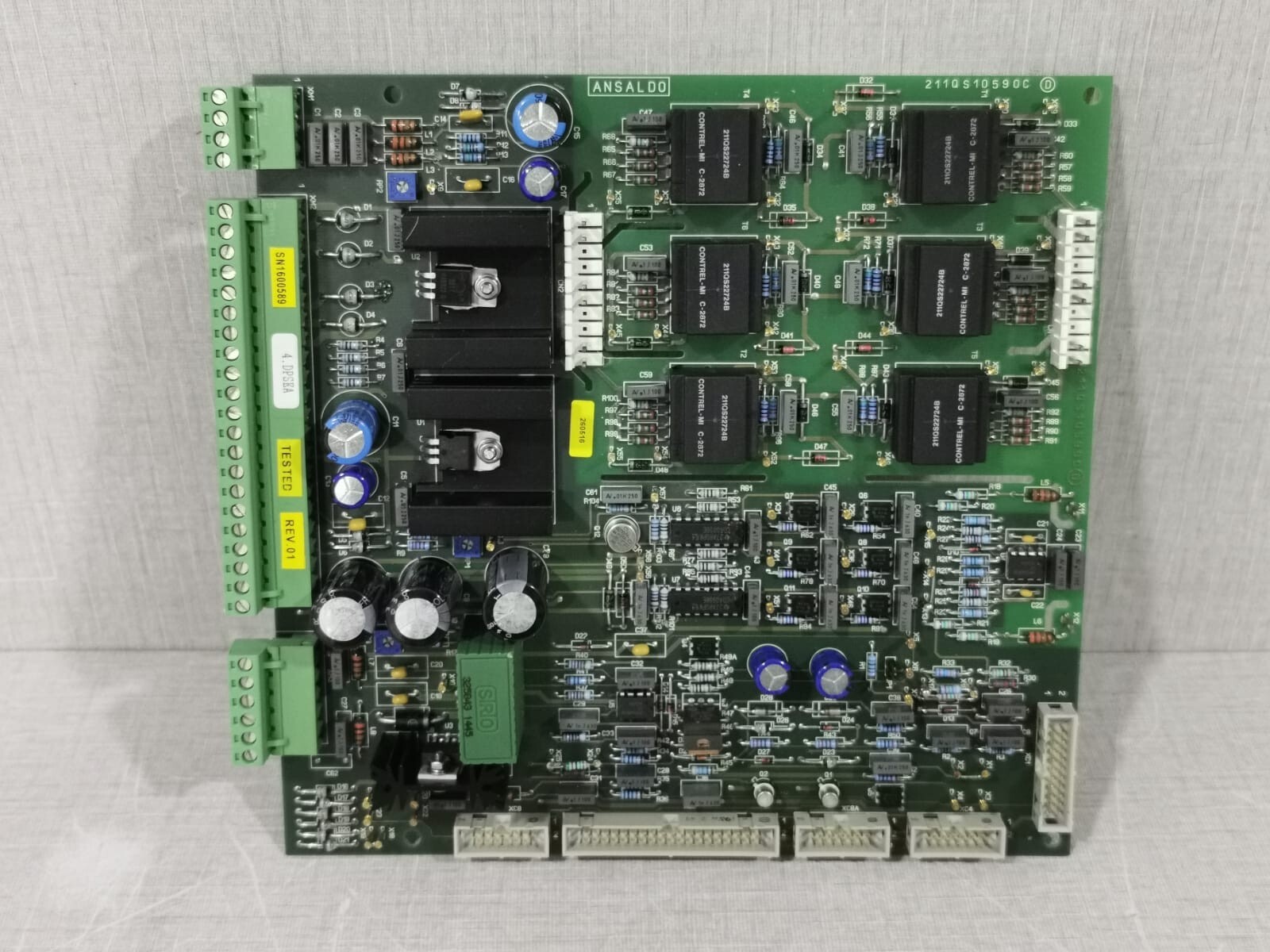 Ansaldo 211QS10590C DPSEA PCB Card Mother Board
