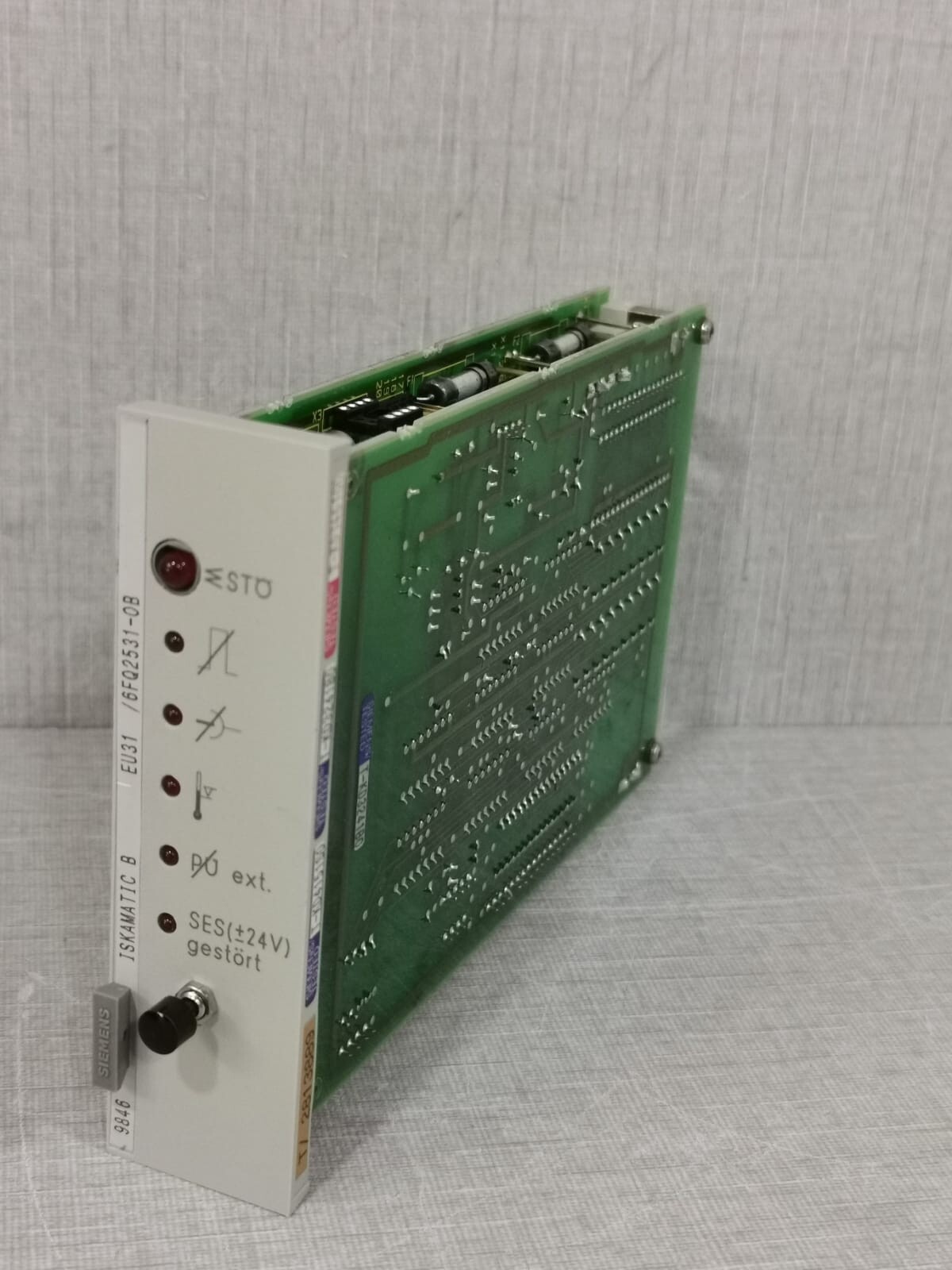 Siemens 6FQ2531-0B SIEMENS 6FQ2531-0B /EU31 ISKAMATIC B POWER SUPPLY MONITORING MODULE 2