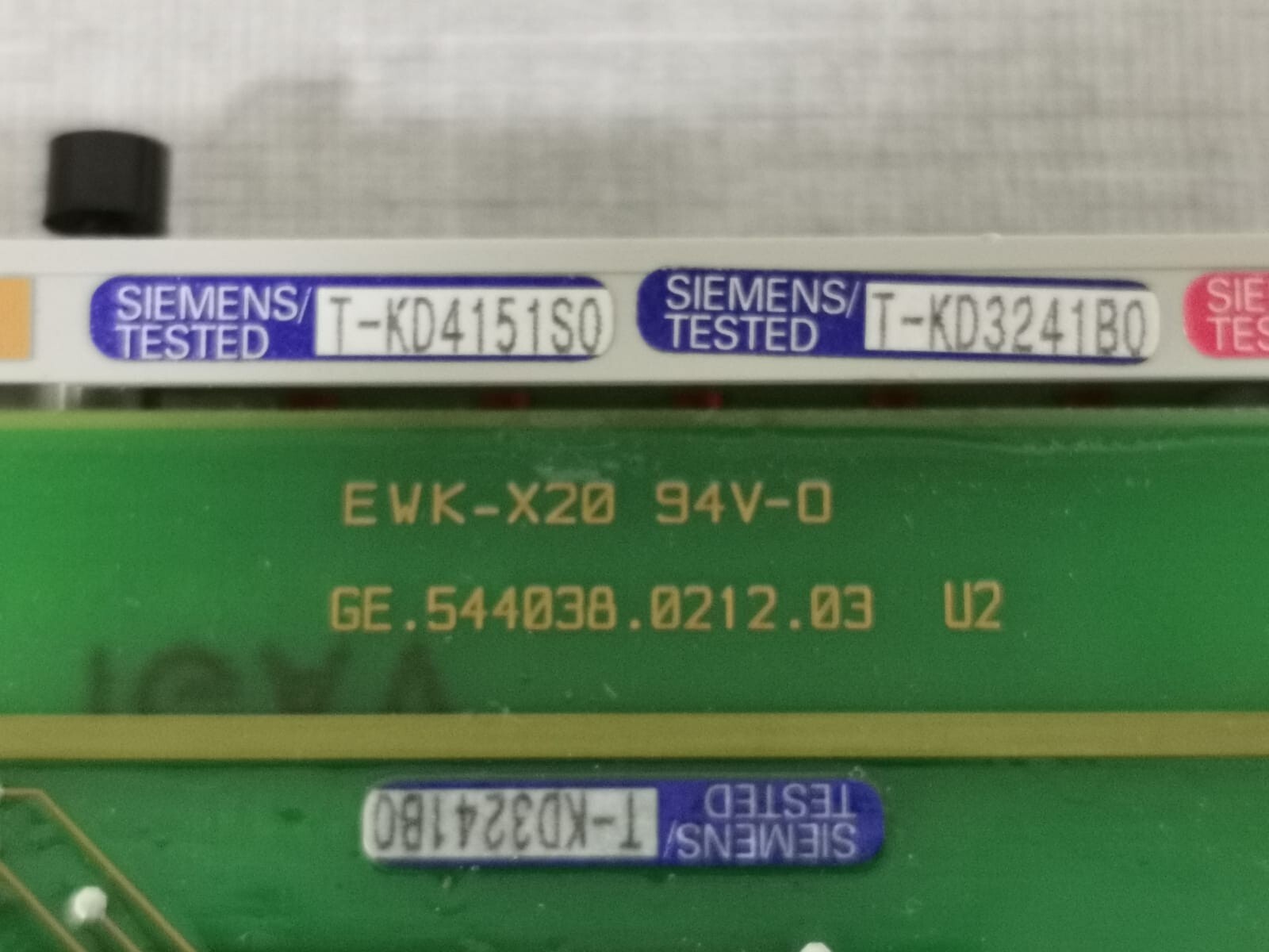 Siemens 6FQ2531-0B SIEMENS 6FQ2531-0B /EU31 ISKAMATIC B POWER SUPPLY MONITORING MODULE 4