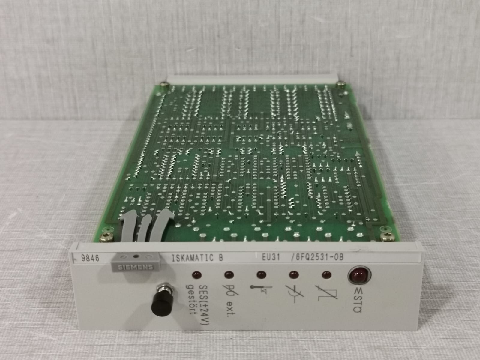 SIEMENS 6FQ2531-0B /EU31 ISKAMATIC B POWER SUPPLY MONITORING MODULE