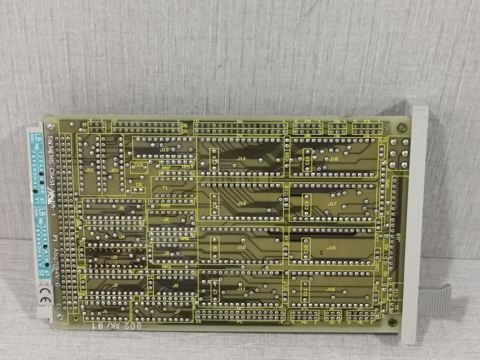 Siemens SMP-E128-A2 SIEMENS C8451-A11-A28 SICOMP SMP-E128-A2 PLC MODULE 7