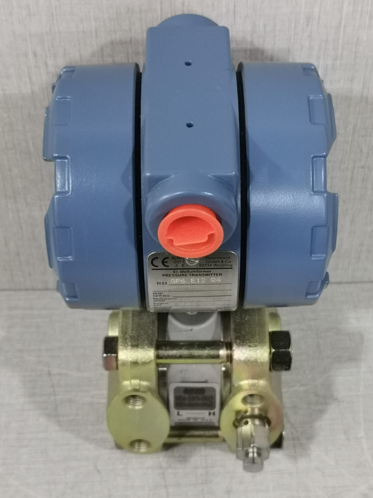Rosemount 1151-GP6E12Q4 ROSEMOUNT 1151-GP6E12Q4 Pressure Transmitter 9