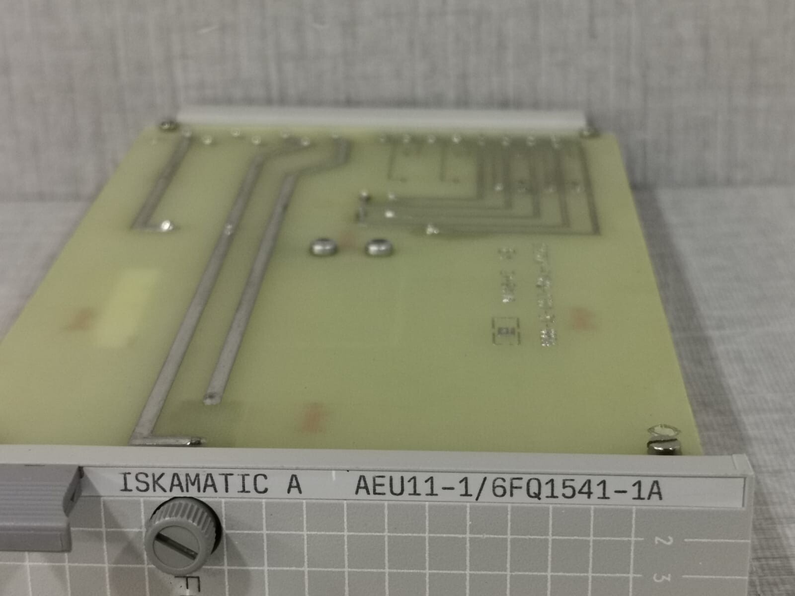 Siemens AEU11-1/6FQ1541-1A SIEMENS AEU11-1/6FQ1541-1A ISKAMATIC A MODULE 4