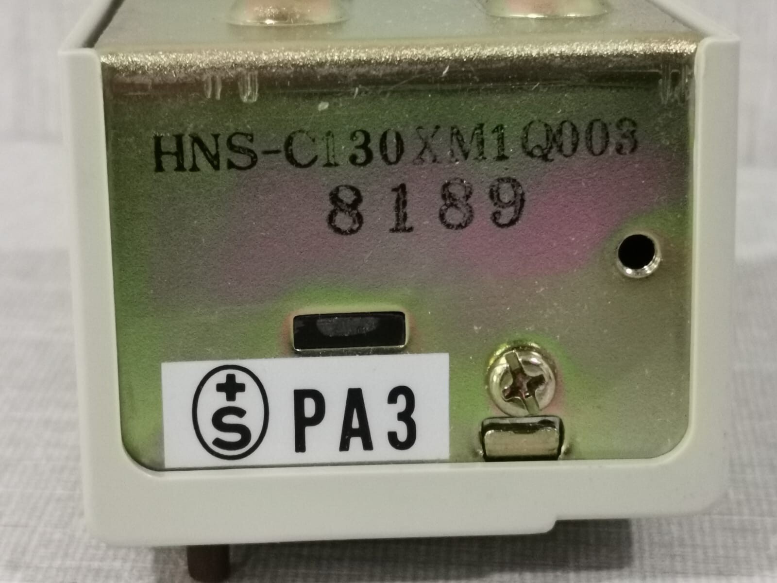SAGINOMIYA HNS-C130XM1Q003 SAGINOMIYA HNS-C130XM1Q003 Pressure Controller 3