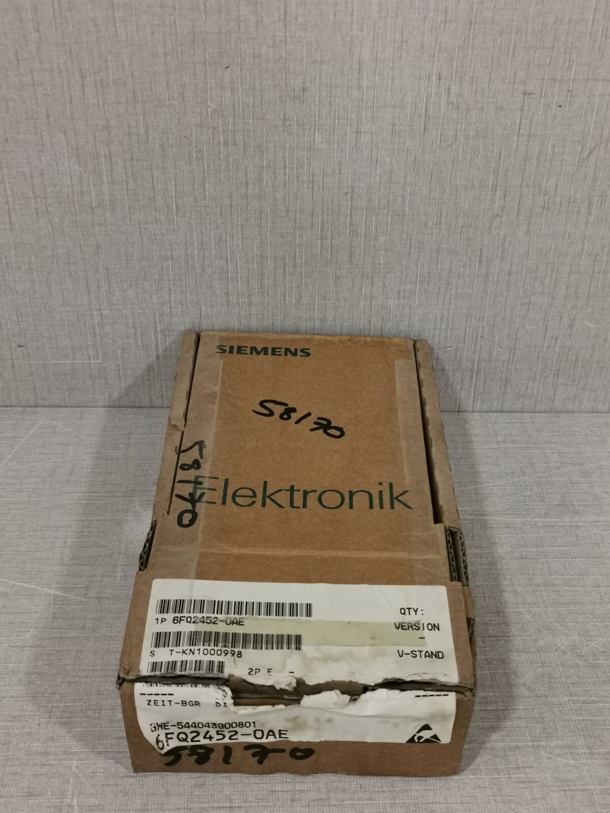 Siemens VZ12/ 6FQ2452-0AE SIEMENS VZ12/ 6FQ2452-0AE ISKAMATIC B MODULE 2