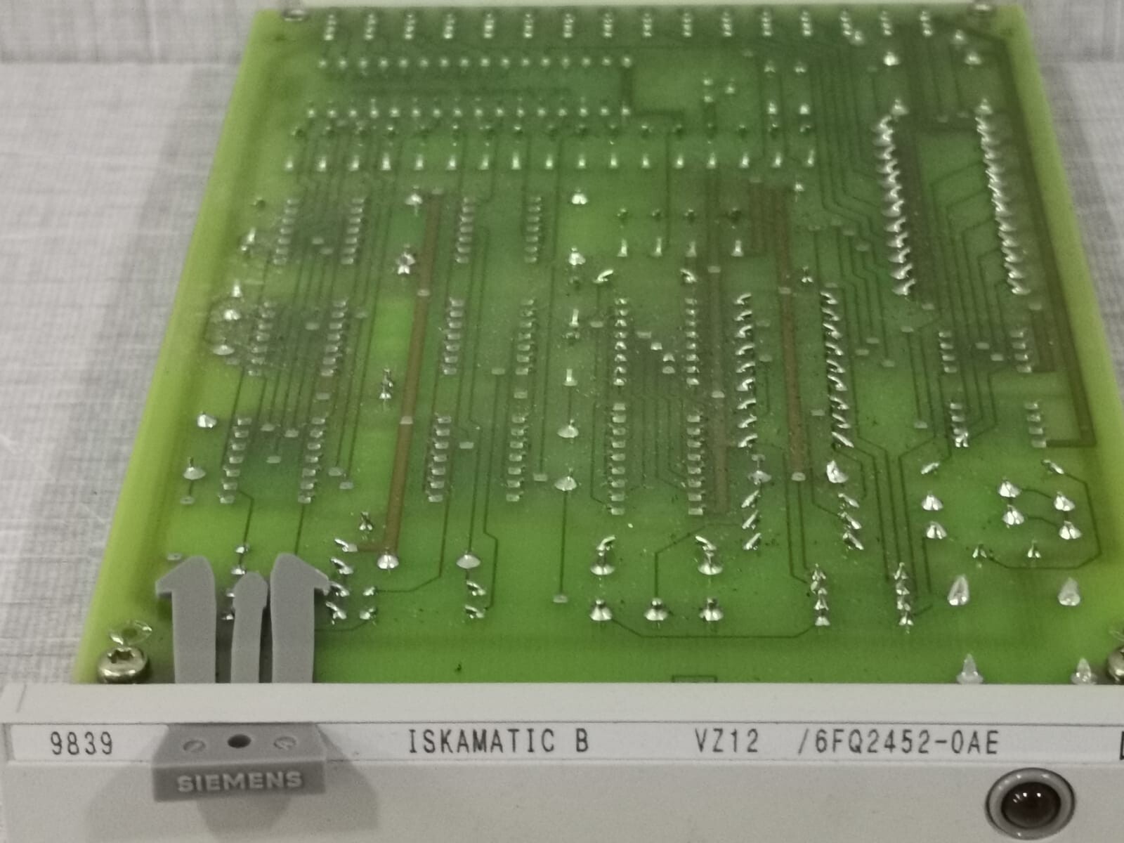 Siemens VZ12/ 6FQ2452-0AE SIEMENS VZ12/ 6FQ2452-0AE ISKAMATIC B MODULE 4
