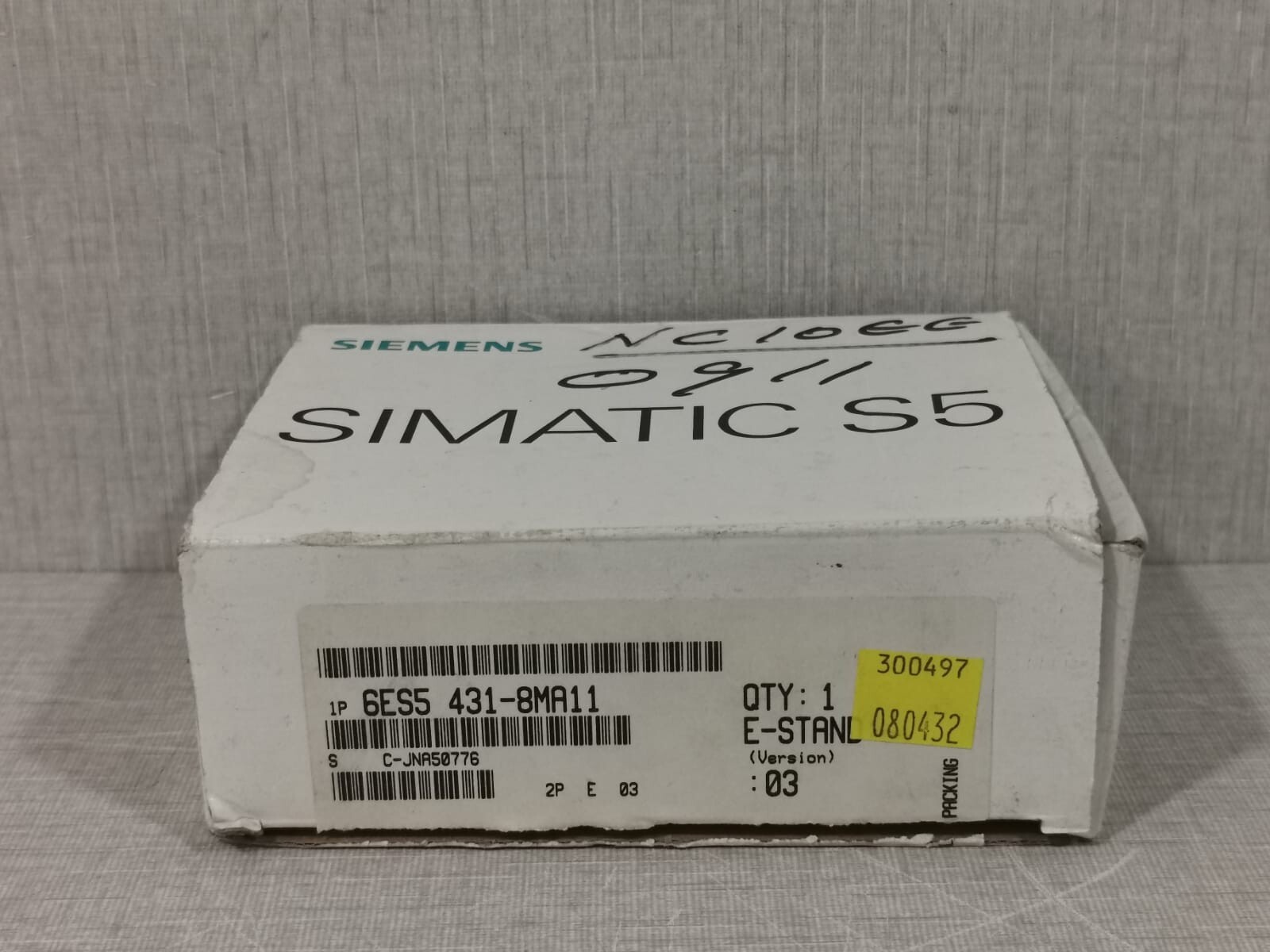 Siemens 6ES5 431-8MA11 SIEMENS SIMATIC 5 6ES5 431-8MA11 DIGITAL INPUT MODULE 3