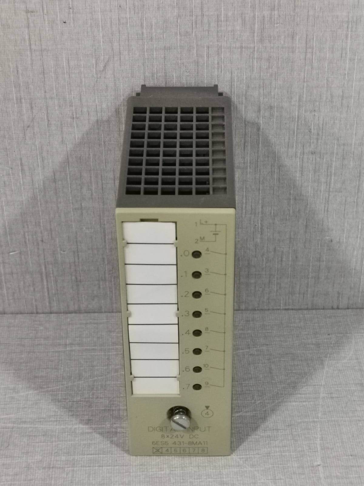 Siemens 6ES5 431-8MA11 SIEMENS SIMATIC 5 6ES5 431-8MA11 DIGITAL INPUT MODULE 4
