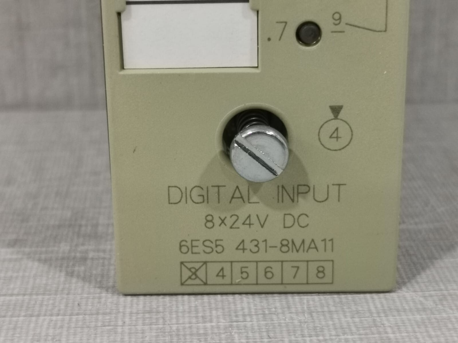 Siemens 6ES5 431-8MA11 SIEMENS SIMATIC 5 6ES5 431-8MA11 DIGITAL INPUT MODULE 5