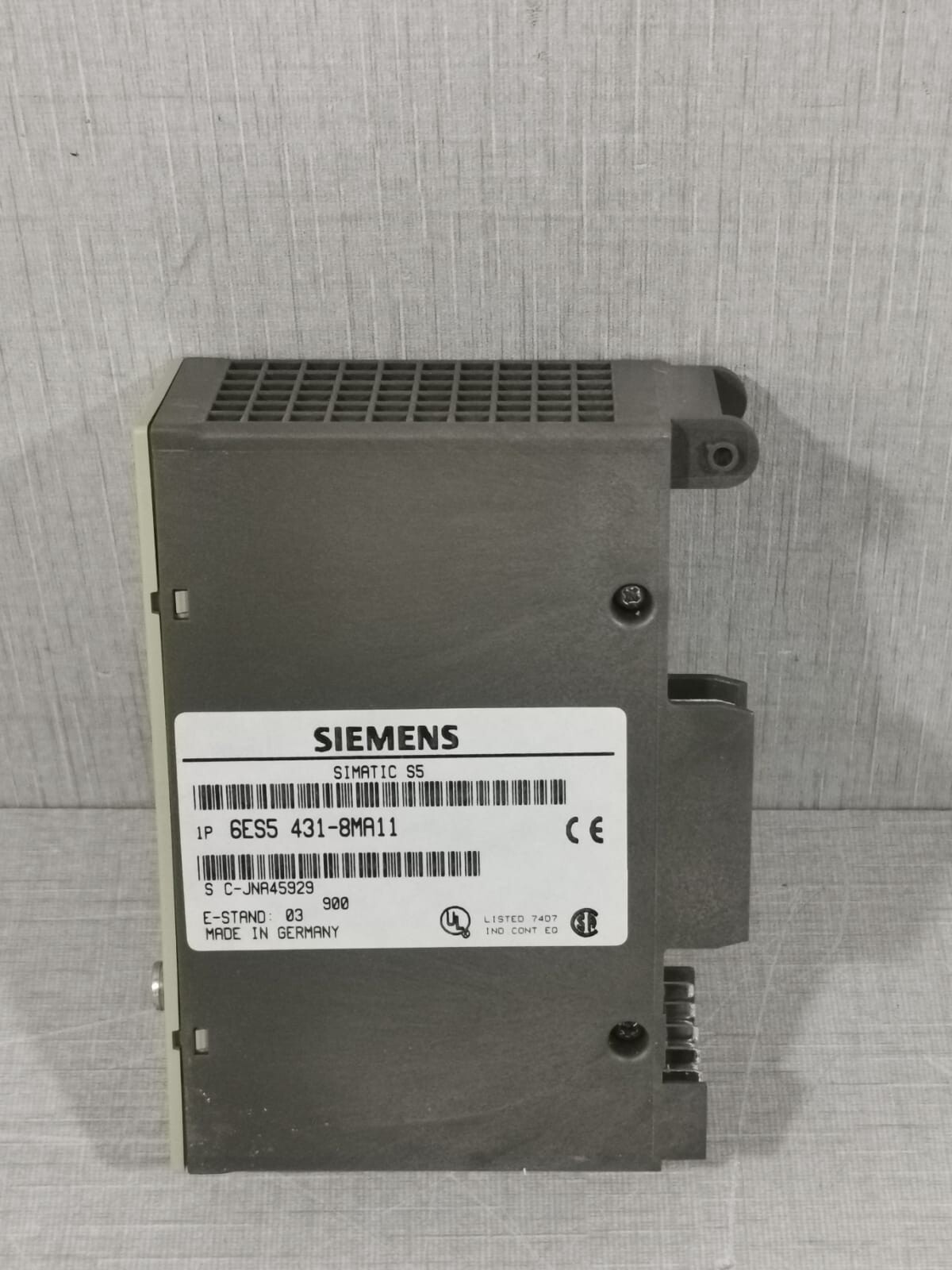 Siemens 6ES5 431-8MA11 SIEMENS SIMATIC 5 6ES5 431-8MA11 DIGITAL INPUT MODULE 6