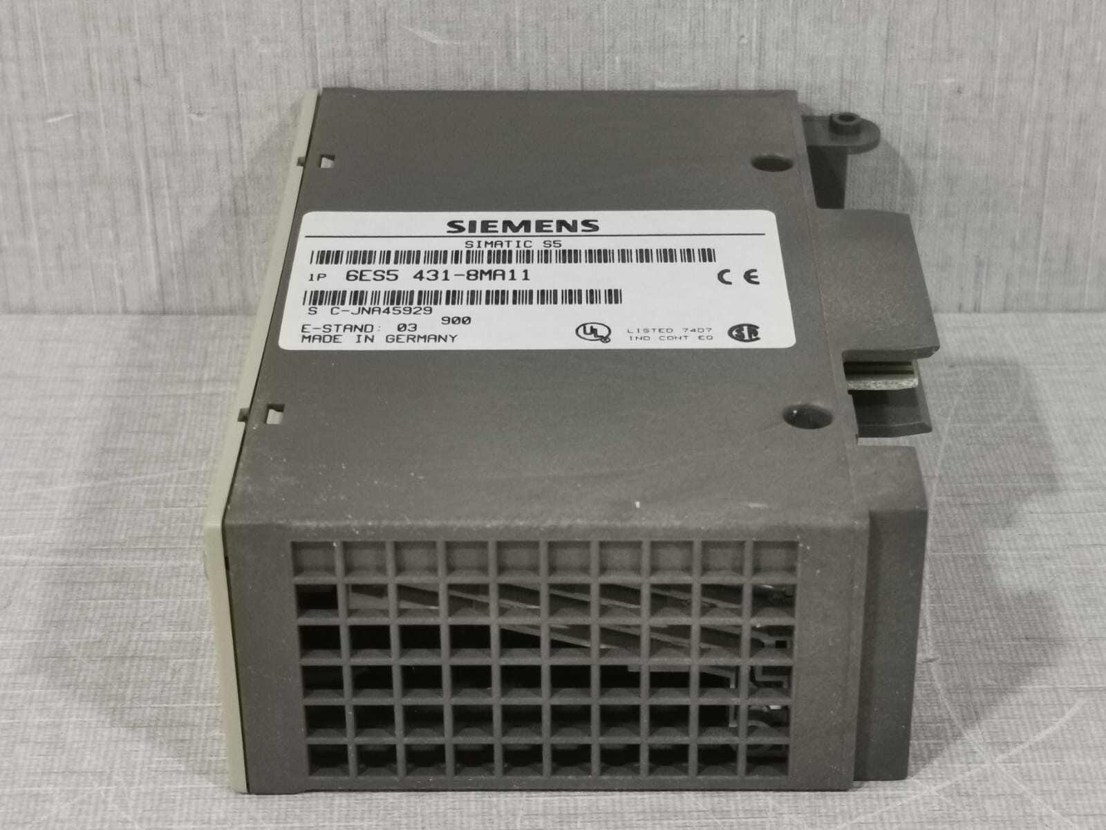 Siemens 6ES5 431-8MA11 SIEMENS SIMATIC 5 6ES5 431-8MA11 DIGITAL INPUT MODULE 9