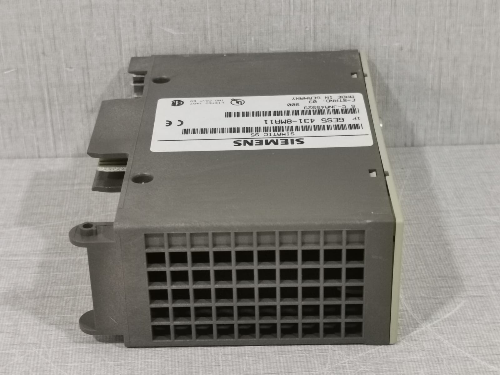 Siemens 6ES5 431-8MA11 SIEMENS SIMATIC 5 6ES5 431-8MA11 DIGITAL INPUT MODULE 10