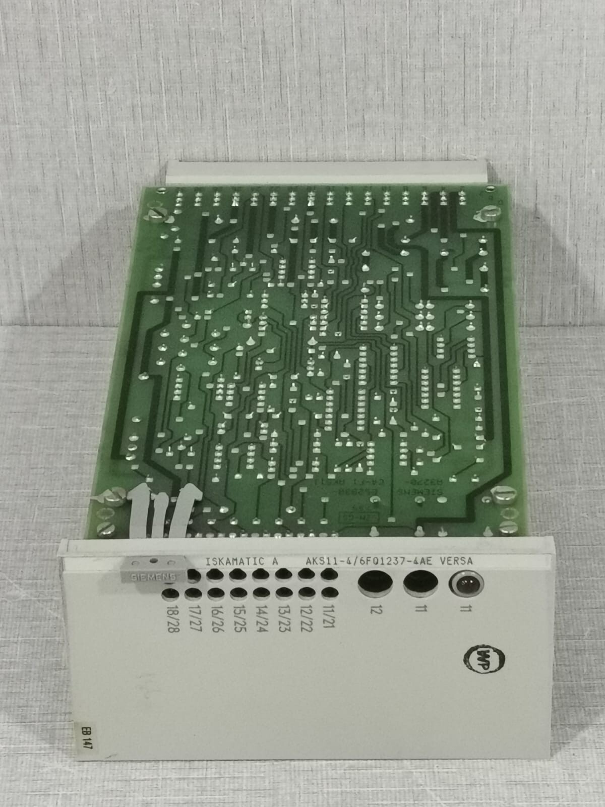 Siemens AKS11-4/ 6FQ1237-4AE SIEMENS AKS11-4/ 6FQ1237-4AE VERSA ISKAMATIC A MODULE 3