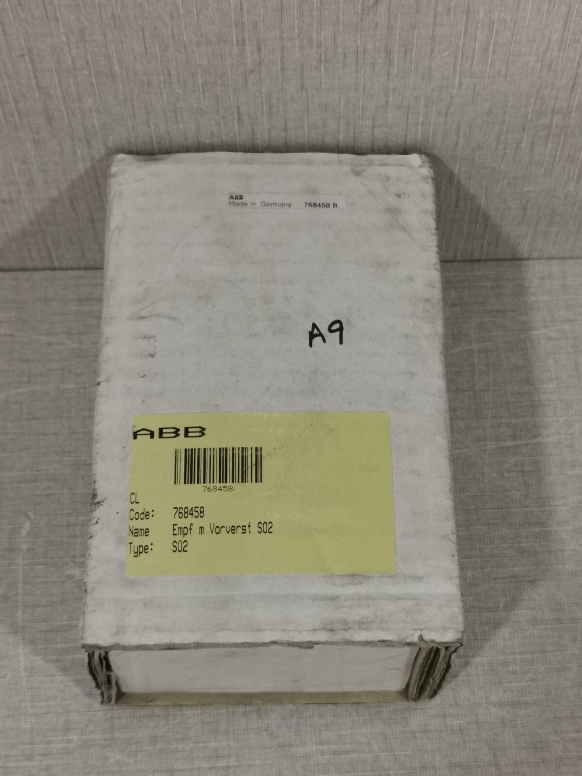 ABB ABB-768458 ABB 768458 I Sulphur Dioxide Detector 7