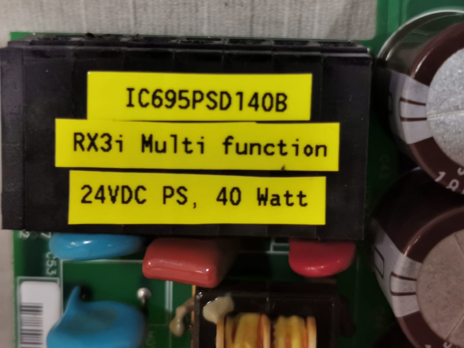 GE Fanuc IC695PSD140B RX3i GE Fanuc IC695PSD140B RX3i Multi Function 24VDC PS, 40 Watt Main PCB Board 2