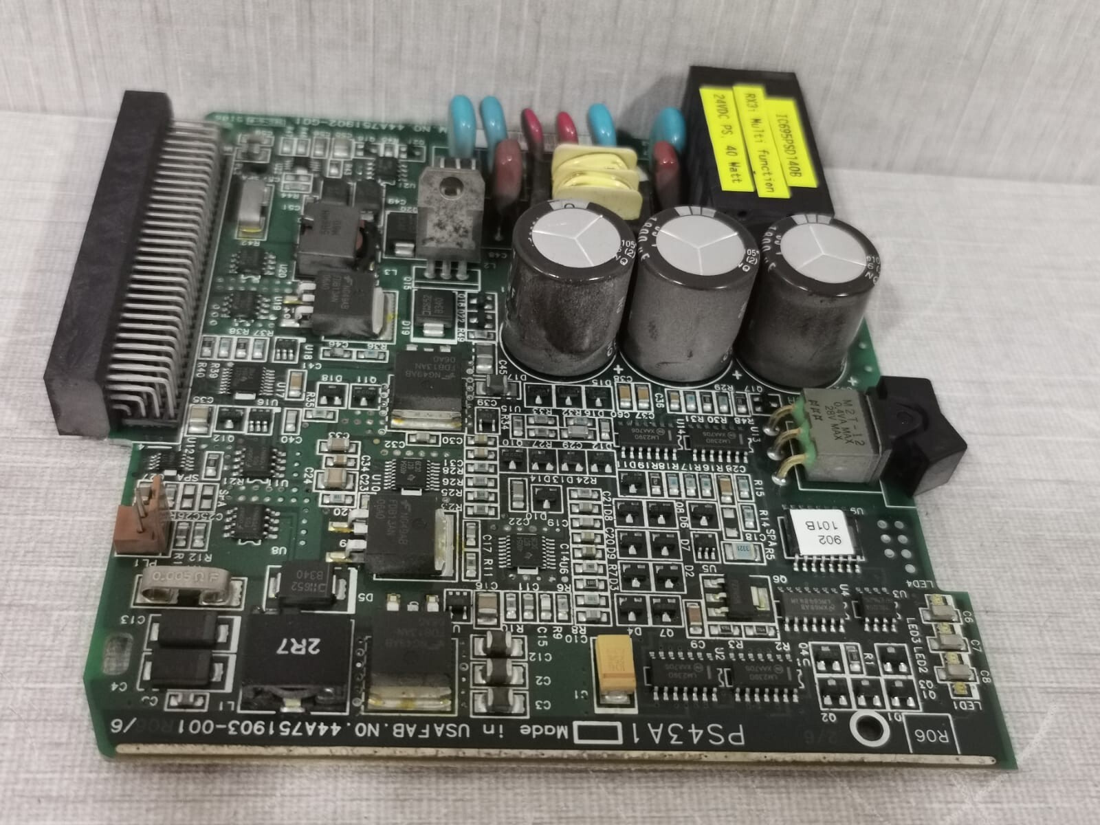 GE Fanuc IC695PSD140B RX3i GE Fanuc IC695PSD140B RX3i Multi Function 24VDC PS, 40 Watt Main PCB Board 7