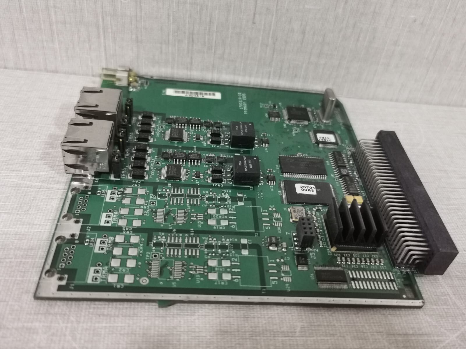 FANUC IC695CMM002-AB RX3i GE Fanuc IC695CMM002-AB RX3i 2 Channel Serial Communications Module Main Board 5