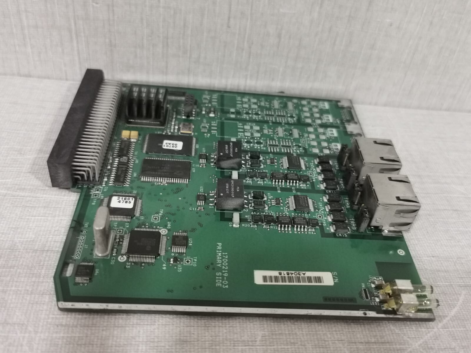 FANUC IC695CMM002-AB RX3i GE Fanuc IC695CMM002-AB RX3i 2 Channel Serial Communications Module Main Board 6