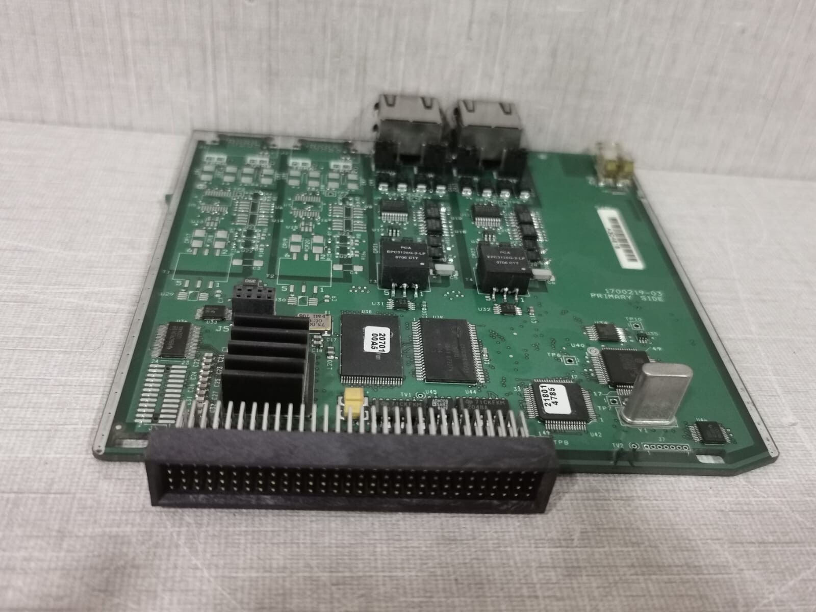 FANUC IC695CMM002-AB RX3i GE Fanuc IC695CMM002-AB RX3i 2 Channel Serial Communications Module Main Board 7